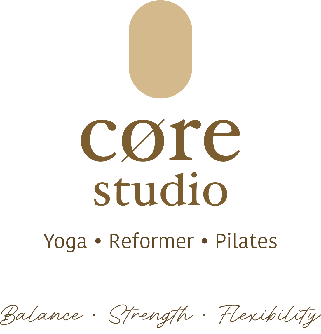 cøre studio — Yoga · Reformer · Pilates — Balance · Strength · Flexibility