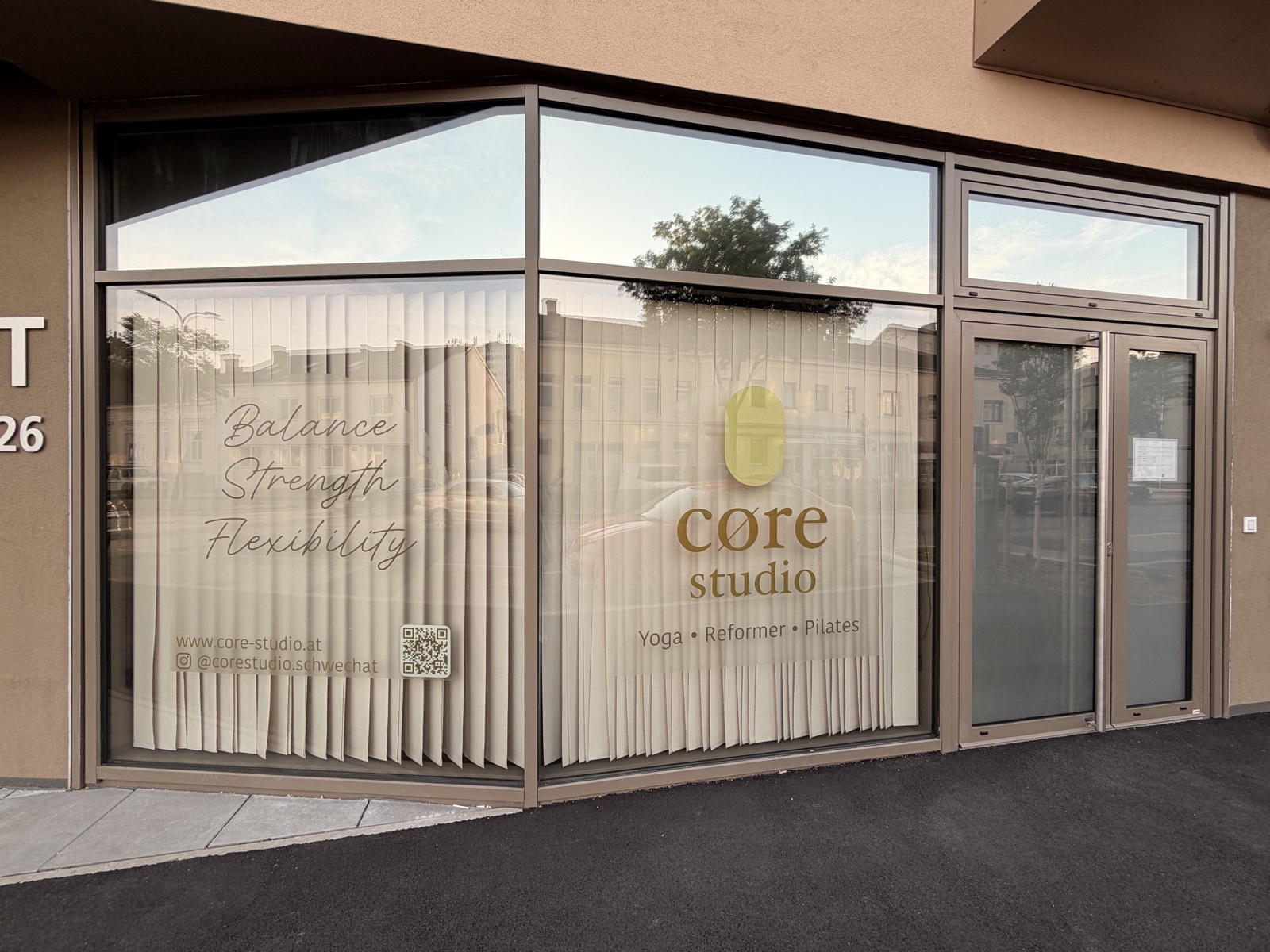 cøre studio — Außenansicht Schwechat